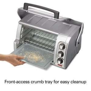 Hamilton Beach Easy Reach® 4-Slice Toaster Oven with Roll-Top Door 31339