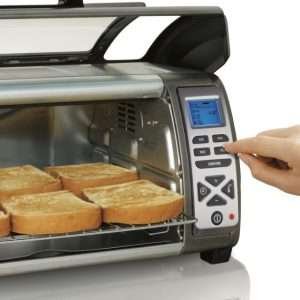 Hamilton Beach Easy Reach® Toaster Oven with Roll-Top Door 31128