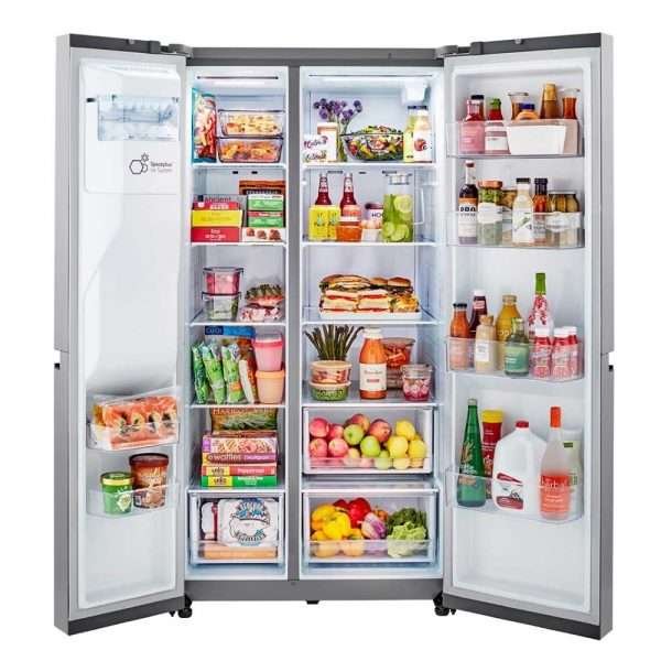 LRSXS2706V 27 cu. ft. Side-by-Side Refrigerator with Smooth Touch Ice Dispenser